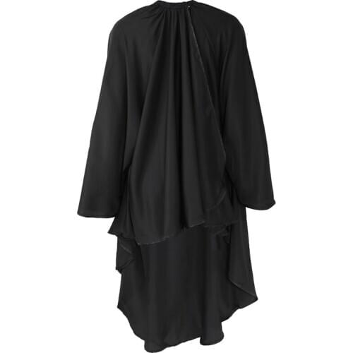 Drop Ship&Wholesale Adult Waterproof Hair Cut Barbers Cape Salon Hairdressing Cape with Cuff Oct.18