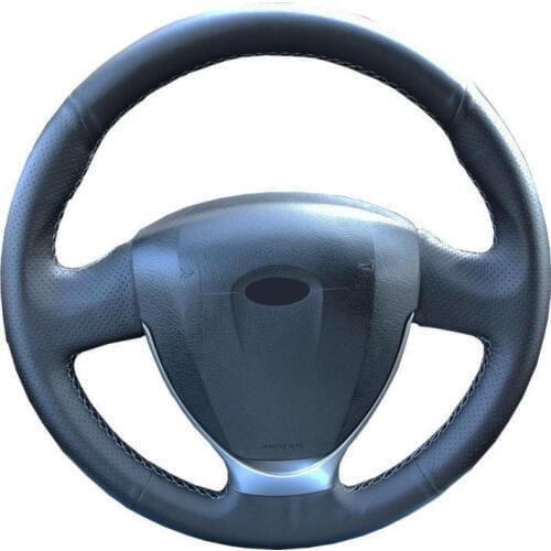 Car Steering Wheel Braid For Lada Granta 2018-2019 Priora 2 2013-2018 Kalina 2/Car Made custom Steering Wheel Covers