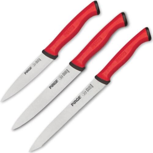 Pirge, Duo Professional Kitchen Knife Set 3 pcs. - Professional Household Knives, Kitchen Knives and Chef Knives - 35140