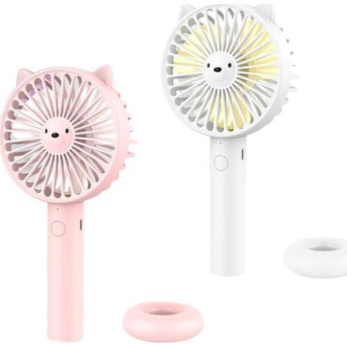 Mini USB Fan Portable Handheld Rechargeable Handy Air Cooling Fan For Outdoor Home