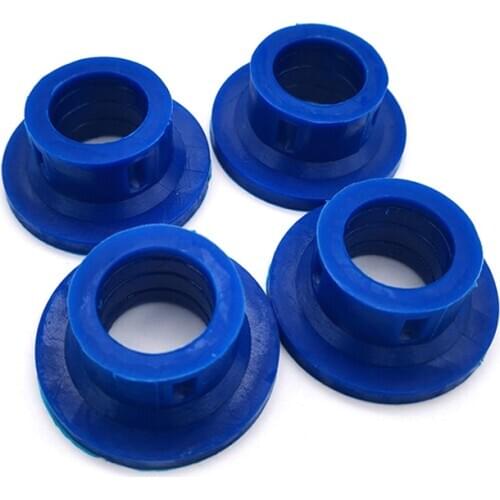 4pcs Car Steering Rack Bushing Set Blue Polyurethane For Toyota Rav4 2004 2005