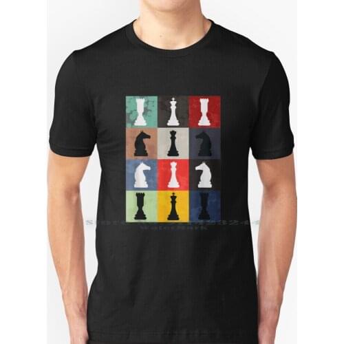 Vintage Retro Chess-Perfect Gift For Chess Players T Shirt 100% Pure Cotton Also Perfect Fiance Farming Women From Momhusband