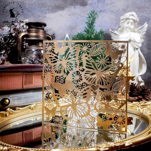 Panalisacraft Big Butterfly background Metal Cutting Dies Craft Dies Scrapbook Card Making Album Embossing Stencil Die cut