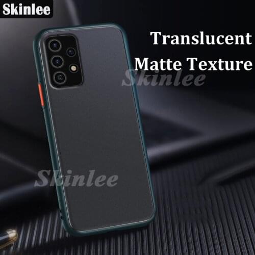 Skinlee For Samsung A72 5G Case Translucent Skin Matte Hard Cover Shockproof Case For Samsung Galaxy A32 A52 Cover