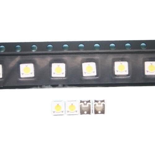 2000PCS LUMENS LED Backlight 1W 3V 3535 3537 Cool white LCD Backlight for TV Application A129CECEBP18A-2092 NEW 3D