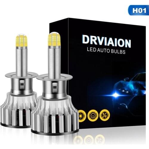 New 2Pcs 24Chips G6 -H1 H7 H11 9005 9006 LED Lamp Car Headlight Bulbs LED 360 Degree High Power Car Light 120W 18000LM