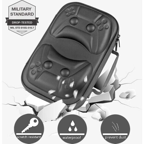 For PS5 EVA Shockproof Controller Holder Case Protective Box Cover Storage Bag For PS5 Controller Heavy Duty Protective Cover