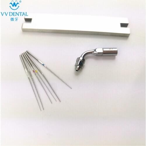 Ultrasonic endo files metal scaler key fit for woodpecker/EMS dental equipment use for anterior teeth endodontics