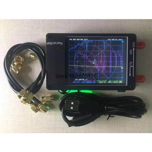 NanoVNA Vector Network Analyzer 2.8 Inch VSWR LCD 50KHz-900MHzHF VHF UHF