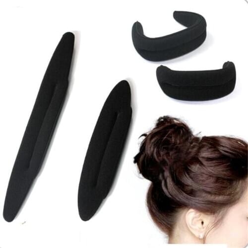 1PC Hair Styling Magic Sponge Clip Foam Bun Curler Hairstyle Twist Maker Tool Hot Sale Bun Donut Hair Clip Accessories Fashion