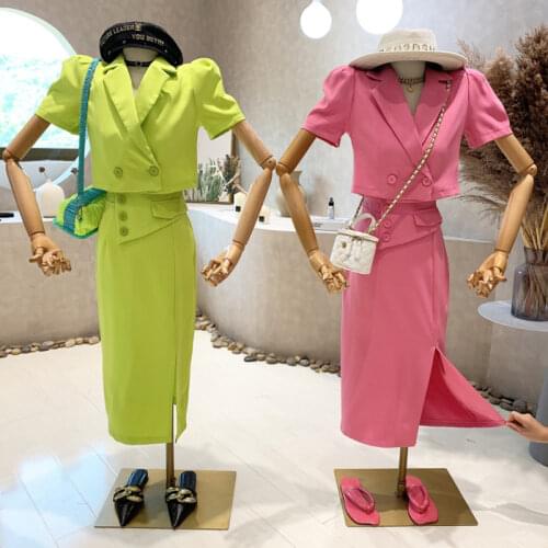 New Womens Clothing Summer 2021 Fashion Retro sweet color matching belt mesh T-shirt Pearl Flower Dress