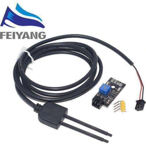 1PCS Soil Moisture Sensor and Soil Detector Module Soil Moisture Test Soil Humidity Test Corrosion Resistance Probe For Arduino