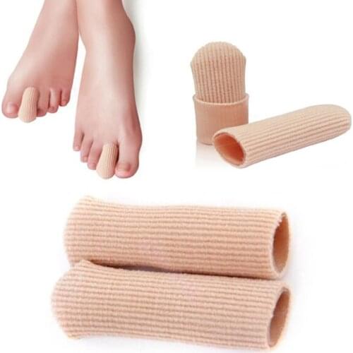 1 Pcs New Durable Gel Cap Finger Toe Blister Callouses Relief Tube Protector Small Foot Care Health Toe health