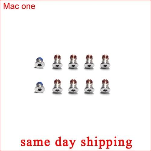 10sets/lot New Bottom Case Repair Screws For Apple Macbook Pro 13'' 15'' A1425 A1502 A1398 bottom case screws 2012-2015 Year