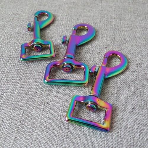 100Pcs/Pack Wholesale 15mm 20mm 25mm Metal Hooks Hardware Buckles DIY Dog Rope Leash Leads Straps Clip Lobster Clasps Accessory