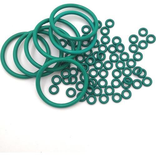 110piece/Size:35mm*27mm*4mm/FKM o ring seal dichtung green Gasket of motorcycle part/consumer product