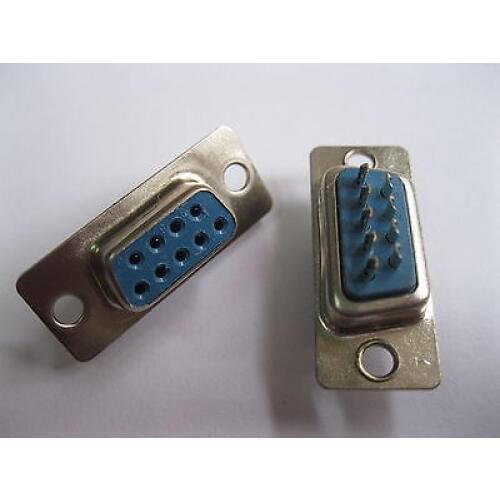 20 pcs D-Sub 9 PIN Female Solder Connector for PC Use
