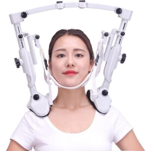 Cervical traction apparatus household neck fixed tension hanging air pillow Cervical holder support the neck