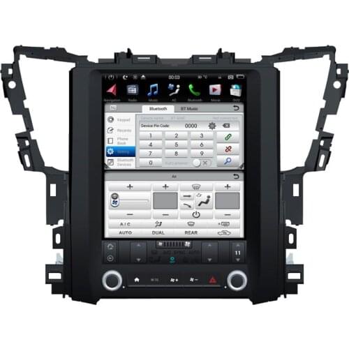 12.1inch tesla style android 9.0 car dvd player for alphard vellfire 30 series 2015-2018 car audio headuint gps navi wifi