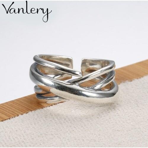 Bohemian Charm Boho Chains Rings For Women Lover Wedding Bridal Valentines Gifts Men Open Retro Antique Rings