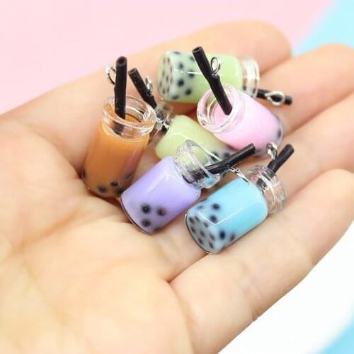 5 Pcs Milk Tea Cup for BJD Doll Toys Kids Gift Toy Pretend Play Toy Kitchen Toy Doll Accessory