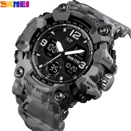 SKMEI Military Mens Digital Watches Japan Quartz Movement Wristwatch Sports Waterproof Gifts For Male Clock Relogio Masculino