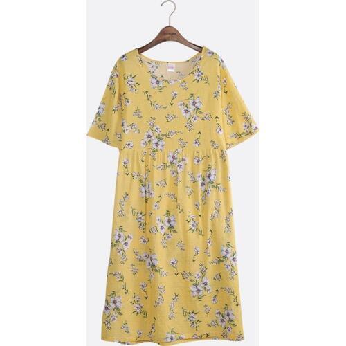 COLOR OF HEART Short Sleeve Dresses