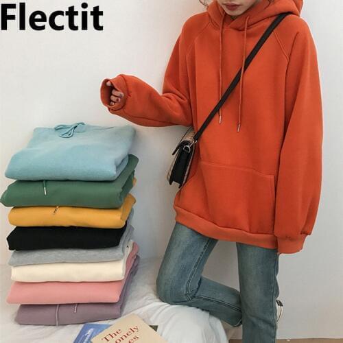 Flectit Womens Long Hoodies