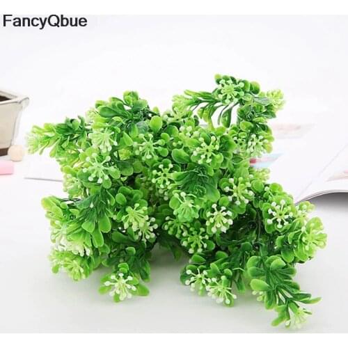 Artificial Flowers Fake Plant Outdoor Faux Floral Greenery Shrubs Calla Home Decor Handmade Fake Green Plants