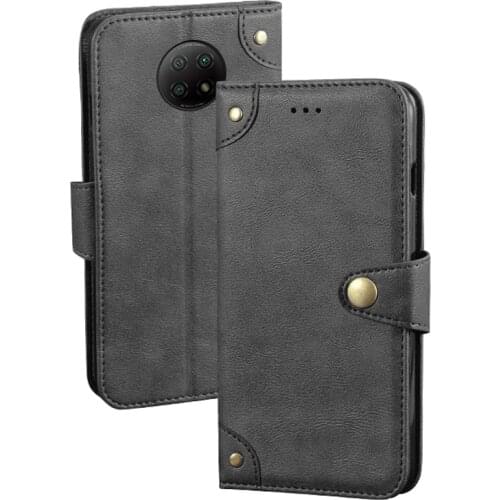 Itgoogo Case For Xiaomi Redmi Note 9T Hight Quality Flip Leather Cover For M2007J22G Wallet Phone Case Coque
