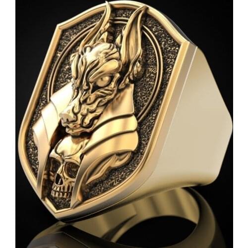 LJ&OMR Gold Rings For Men