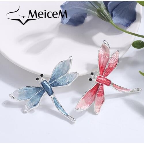 Броши стрекоза на одежду MeiceM China At AliExpress