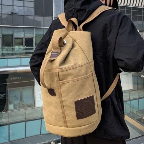 Mens Bag School Bag Outdoor Sports Bags Rucksack Canvas Backpacks Hiking Travel Backpacks Military Backpack Travelling Bag