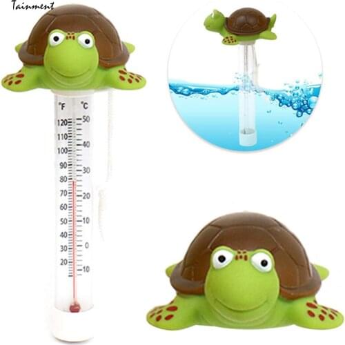 Floating Swimming Pool Thermometer with String, Floating Water Thermometer for Bath Water, Spas, Hot Tubs, Aquariums & Ponds