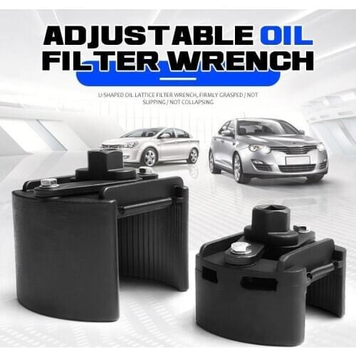Adjustable Oil Filter Wrench Spanner Remover Automobile Tool Remove and Install Oil Filters Quickly Car Styling