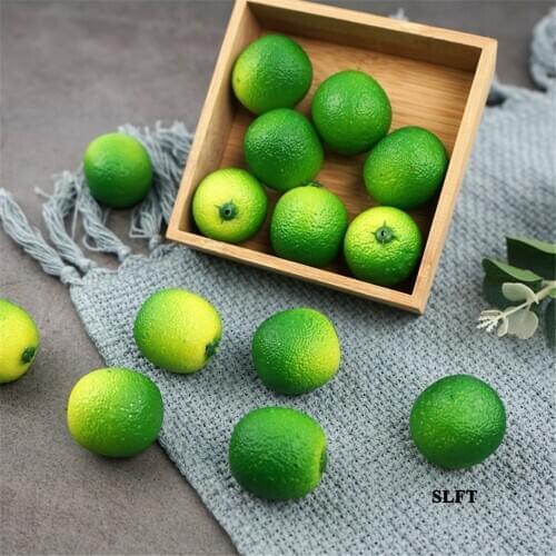 Party props home hotel supermarket cafe bar Shop Store decoration fake fruit Simulation artificial orange green tangerine model