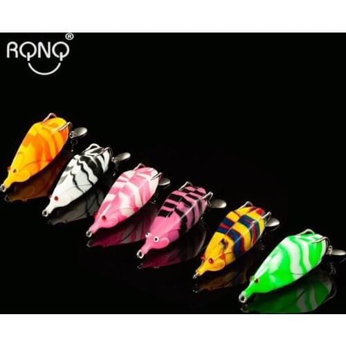 RQNQ 1Pcs 13G 6.9CM Fishing Frog Lure Catfish Lure Bass Fishing Frog Artificial Baits Fishing Lures Frog Wobblers Soft Bait