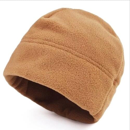 WZCX 2019 New Outdoor Solid Color Fashion Hip Hop Cap Beanie Thicken Mountaineering Cold Protection MenS Hats Adult Cap