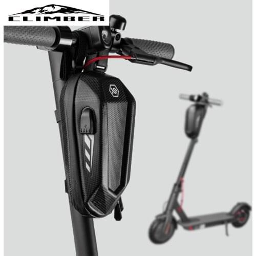 New Store Hard Shell Scooter Bag Waterproof Shockproof Top Frame Hanging Bag MTB Road Bike Folding Bicycle Handlebar 2L/3L Bag