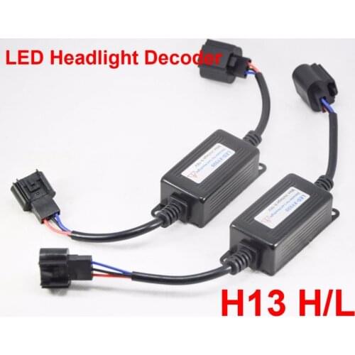 2PCS LED DECODER H1 H4 H7 H11 9005 9006 9012 H13 9007 H15 H/L Headlight Error Free Canbus Capacitor Anti-Hyper Flash Blink Parts