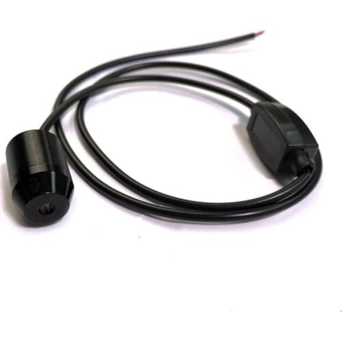 Wooeight Universal 12V Car Red LED Light Warning Anti Collision Rear-end Laser Tail Parking Brake Decorative Rear Fog Light