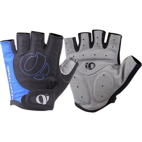 Cycling Gloves Cycling Gloves Bicycle One-word Rice Gloves Half-fingers Cycling Gloves Mountain Bikes Short Fingers
