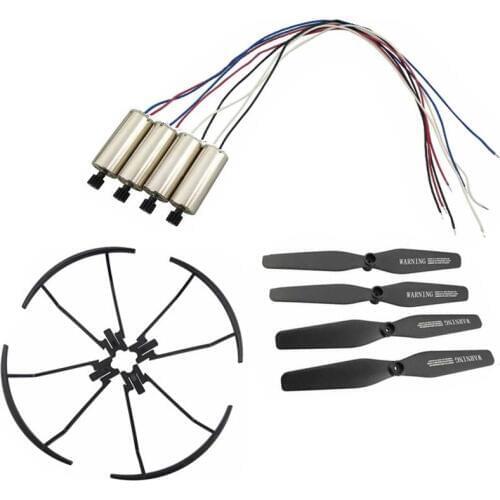 VISUO XS816 RC Quadcopter Drone Spare Parts engines motor guard ring propeller blade kit
