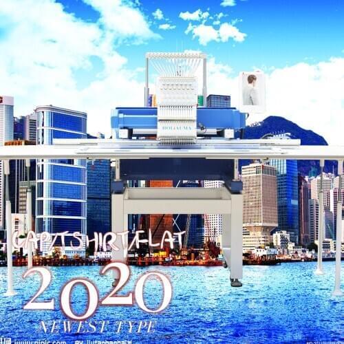 1/2/4 Head embroidery machine Computerized flat tajim a Embroidery Machine price for maquina bordadora computarizada gorras