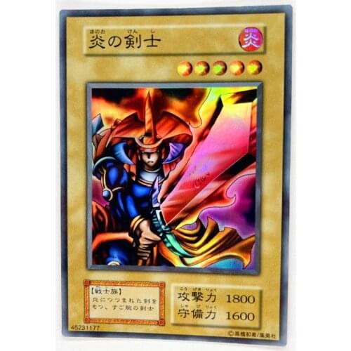 Yu Gi Oh Flame Swordsman Japanese DIY Toys Hobbies Hobby Collectibles Game Collection Anime Cards