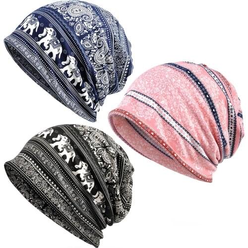 Kayier Womens Slouchy Beanie Infinity Scarf Sleep Cap Hat for Hair Loss Cancer Chemo