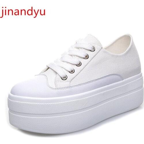 Canvas Wedges Shoes for Women Platform Sneakers Height Increase Woman Vulcanize Shoes Casuales Sneaker Platforms Ladies Shoes