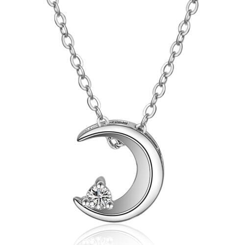 Korean Necklaces Pendants 925 sterling silver Jewelry Women Cubic Zircon Statement Chokers Necklace for Party Accessory