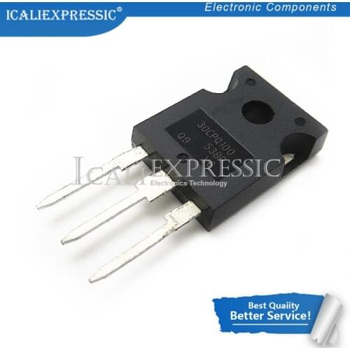 1PCS 30CPQ100 30CPQ100PBF TO-247 In Stock