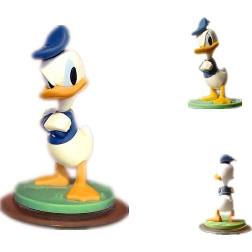 1pieces/lot pvc 5cm duck doll Furnishing articles gift Childrens toys